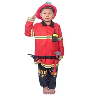 Kids Professional Role Play Costume Firefighter Kitchen Teacher Scientist Physics Pilot Farmer Beast