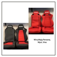 RECARO BUCKET SEAT FOR Wira,Waja, Persona,Myvi &amp; Viva