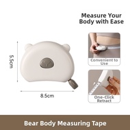 FaSoLa Soft Ruler Three-Dimensional Automatic Retraction Waist Leg Chest Circumference Fitness Measu
