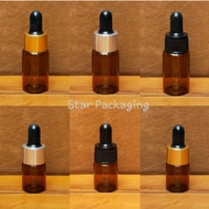 10ML Brown Glass Pipette Bottle 5ML Glass Bottle 10ML Pipette Bottle
