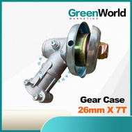 Mesin Rumput Gear Case 26MM X 7T TL33 Brush Cutter Gear Case (26mm X 7T)