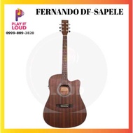 FERNANDO ACOUSTIC GUITAR SAPELE W/PickUp