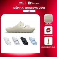 [DS01] [FREE CHARM] HIGH QUALITY EVA WOMEN'S SLIPPERS DS01 3CM HIGH - GENUINE