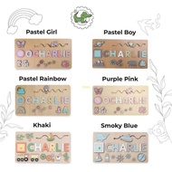 youn Name Puzzle  Children Educational Toy Color-Cognition