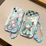 ‌Hatsune Miku Bracelet Cover For OPPO Realme 15 14 13 Pro Plus C75 C63 C53 C51 C61 Note 50 60 C65 C6