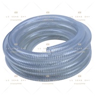 Heavy duty 2inche pvc spring hose spring suction hose 25/35/40/45/50 feet