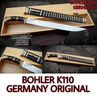 NEW!!! GOLOK SEMBELIH BOHLER K110 GERMANY ORIGINAL SUPER CANTIK MEWAH