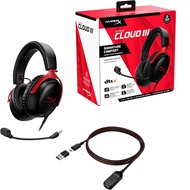 HyperX Cloud 3 III Wired Gaming Headset With DTS Sound Mic/Support HyperX Software USB Gaming Headph