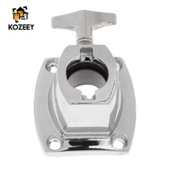 [KOZEEY] Drum Holder Base Plate Drum Rack Clamp Drum Tom Mount Bracket For Drummers