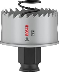 Bosch 1 x Pro Sheet Metal Power Change Plus Hole Saw (for Stainless Steel Sheets, Steel Sheets, Diam