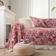 Boho Couch Cover Blanket Sofa Cover Multi-Functional Couch Cover Blanket Washable Sofa Slipcovers No