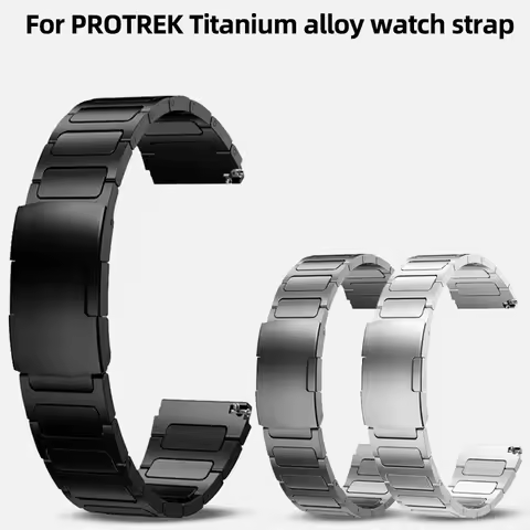 PRG 340 high-quality titanium watch strap for Casio Protrek 3513 PRG-340T/B/L/SC men's watchband PRG