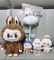 Pop Mart 樂園限定 Zimomo/Labubu/Mokoko 毛公仔/膊頭公仔/掛飾/鎖匙扣