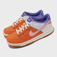 Nike 休閒鞋 Dunk Low SE GS 大童 女鞋 橘 藍 粉紅 鴛鴦 膠底 FN0600-801