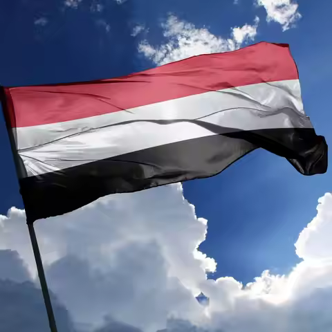 Yemen flag 90 x 150cm high quality polyester penetration Yemen flag Banner Hanging National flags