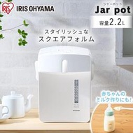 ◎日本販賣通◎(代購)IRIS OHYAMA 電熱水瓶 熱水壺 2.2L 保溫 白色 防空燒 IMHD-122