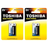 Toshiba 9V 6LR6 High Power 1.5V Alkaline Battery