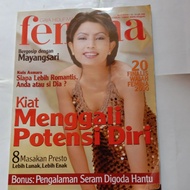 Majalah Femina Juli 2000 cover model Mayang Sari