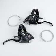 Shifter Shifter 8 Speed Bicycle Shifter 2 Pcs 3X8 Speed Ef51 Pair of Brake Handles