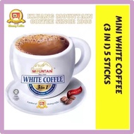 Kluang Mountain Cap Televisyen Mini White Coffee 3 in 1 (5 sticks x 1 pack) Instant Coffee