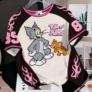 Oversized Jersey Character TOM&JERRY Cartoon Jersey BOXY (S - 5XL) Dryfit Milano Jersey