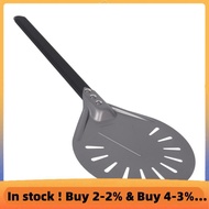 Turning Pizza Peel with 8 inch Aluminum Round Pizza Paddle, 23.6 inch Overall, Outdoor Pizza Oven Ac