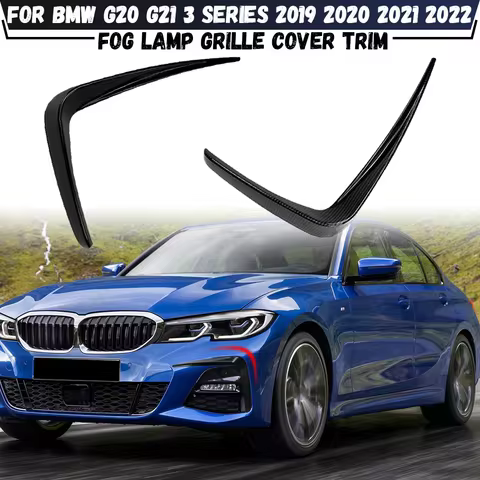 For BMW G20 G21 318i 320i 325i 330i 330d 330e 2019 2020 2021 2022 Front Bumper Canard Splitter Spoil