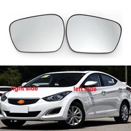 For Hyundai Elantra 2011-2016 Car Accessories Exterior Side Mirrors Reflective Lens Rearview Mirror 