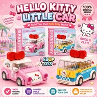 100% KEEPPLEY BRICKS HELLO KITTY SANRIO CAR VEHICLE MINI VAN GIRLS' CAR STACKING TOY
