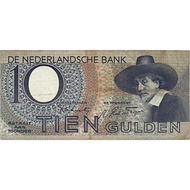 Uang Kuno Netherland 1943 10 Gulden