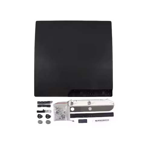 Black White Full Housing Shell For PS3 Slim 120G 320G Console Compatible For PS3 Slim Model CECH-251