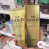 韓國🇰🇷ANJO 24K Gold Cleansing Foam黃金洗面乳100ml 🌟現貨🌟