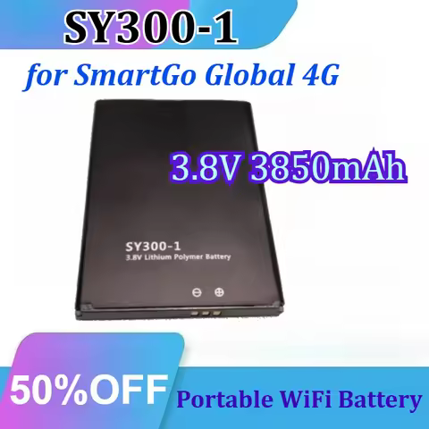 SY300-1 for SmartGo Global 4G Pokefi Portable WiFi Router 3.8V 3850mAh Portable WiFi Battery