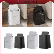 blesiya Rubbish Basket Rubbish Bin with Lid, Rubbish Bin for Bathroom Household Waste Rubbish Bin Sq