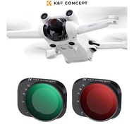 K&F Concept Filter ND DJI Drone Mini 3 Pro & Mini 3 Variable ND2-ND32 + ND32-ND512 Anti Reflection