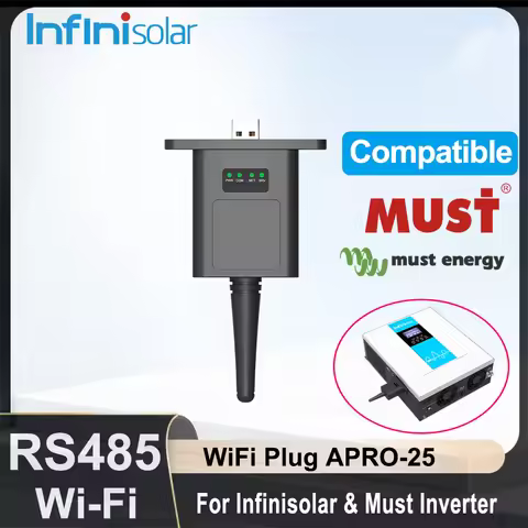 USB WiFi Dongle RS485 WiFi Module For MUST & MUST Energy & Infinisolar Hybrid Inverter Mobile Phone