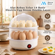 14 Egg Boiler Electric Egg Steam Double Layer