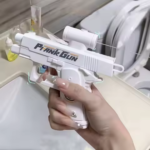 Creative Double Sided Reverse Water Spray Gun Summer Trick Tactics Double Directional Water Spray Mi