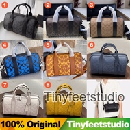 Tinyhead CA186 CA185 CH721 Gotham Duffle 24 in Signaure Canvas Women Handbag Men Crossbody Sling Bos