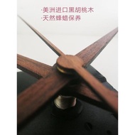 靜音機芯時鐘指針十字繡石英鐘DIY鐘表材料掛鐘時針實木表芯配件