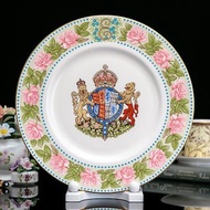 限量1000英國製Mulberry Hall 1980皇家禮讚玫瑰骨瓷盤生日掛盤