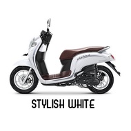 61100-K93-N00Zq Slebor Depan Scoopy Esp Led K93 Stylish Putih Mutiara