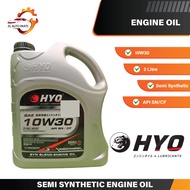 [HYO]  10W30 3 Litre SEMI SYNTHETIC ENGINE OIL