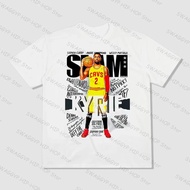 [XNF Official Store]260 Of Grams Heavy Cotton Kyrie Irving Sports T-shirt Uncle Drew Hip Hop Men's W