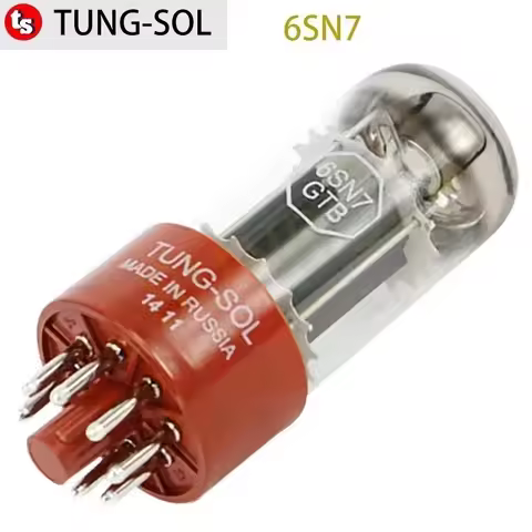 Russia TUNG SOL 6SN7 6SN7GTB Vacuum Tube Precision pairing Valve Replaces 6N8P 6H8C CV181 5692 Elect