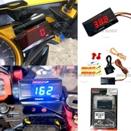KOSO RPM Meter Digital Square LCD Display Tachometer Gauge For Motorcycle Meter digital