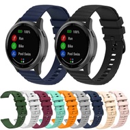 18 20 22mm Silicone Watchband for Garmin Vivoactive 4S 4 3 Forerunner 255 255s 245 645 Music 158 55 Venu SQ 2 2s Plus Strap Sport Bracelet