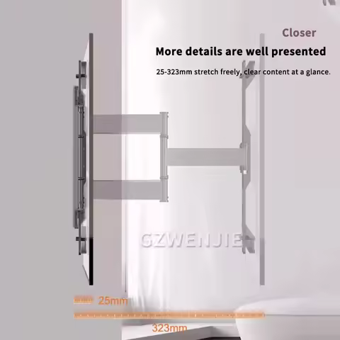 Universal TV Wall Mount Bracket For Most 32-75 Inch LED Plasma TV Mount Up To VESA 200X200-400x400mm