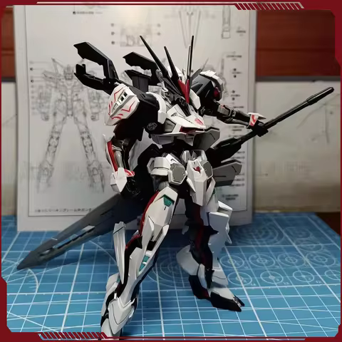 In Stock Xd 1/144hg Gundam Astray Out Frame Anime Figures Figurine Assembly Robot Model Plastic Room