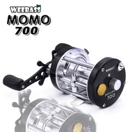 อุปกรณ์ตกปลา WEEBASS REEL รอก - รุ่น MOMO 700 (หมุนขวา) รอกเบท รอกกลม รอกตกปลา